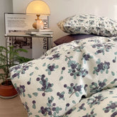 Plum Tree Print Bedding Set